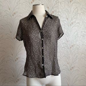 “Sabrina” vintage y2k mesh top